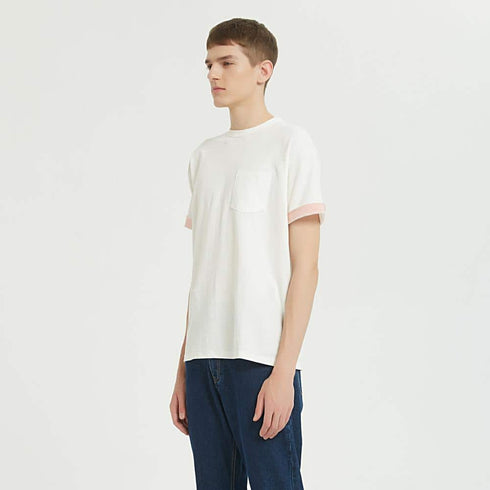Boysnextdoor 棉麻寬版口袋T-Shirt